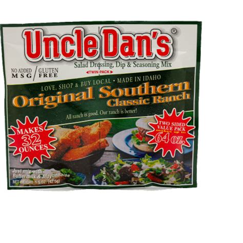 Uncle Dan’s, Original Classic Ranch .